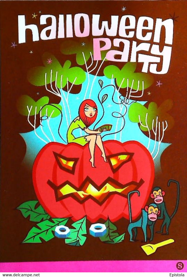 ► Halloween Party  Citrouille Singe - Halloween
