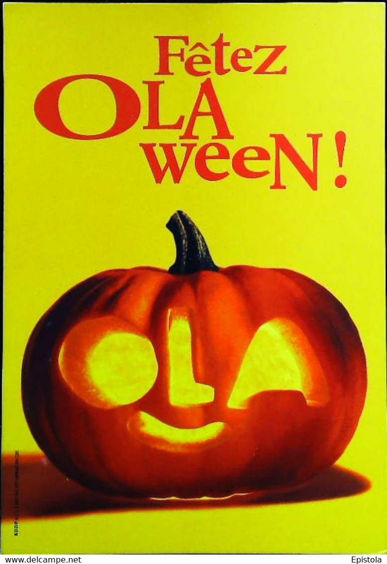 ► Fêtez Olaween   Citrouille  Ola Itineris Publicité - Halloween