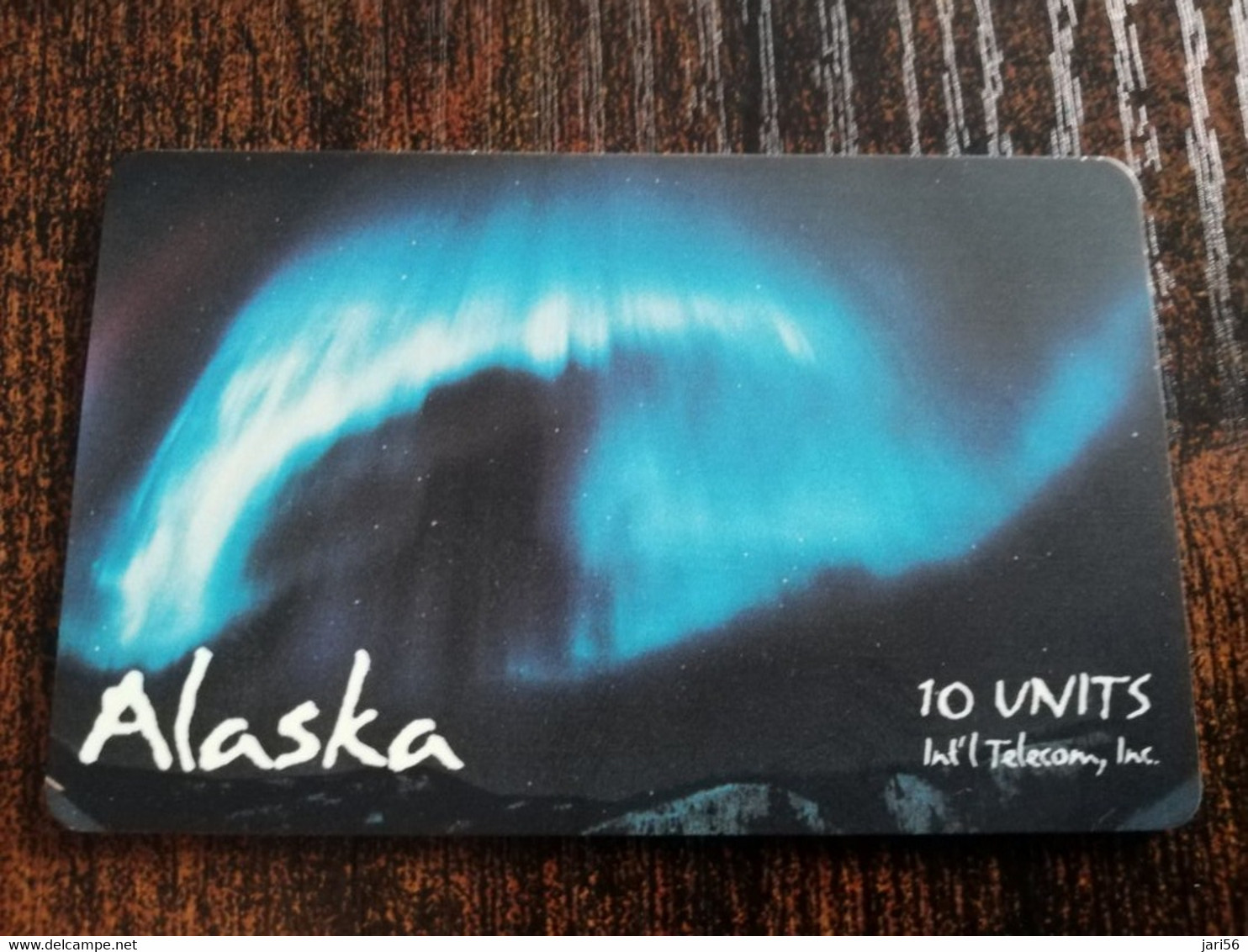 USA  ALASKA  CHIP  10 UNITS   ALASKA AURORA POLAR LIGHT    **4323** - Chipkaarten