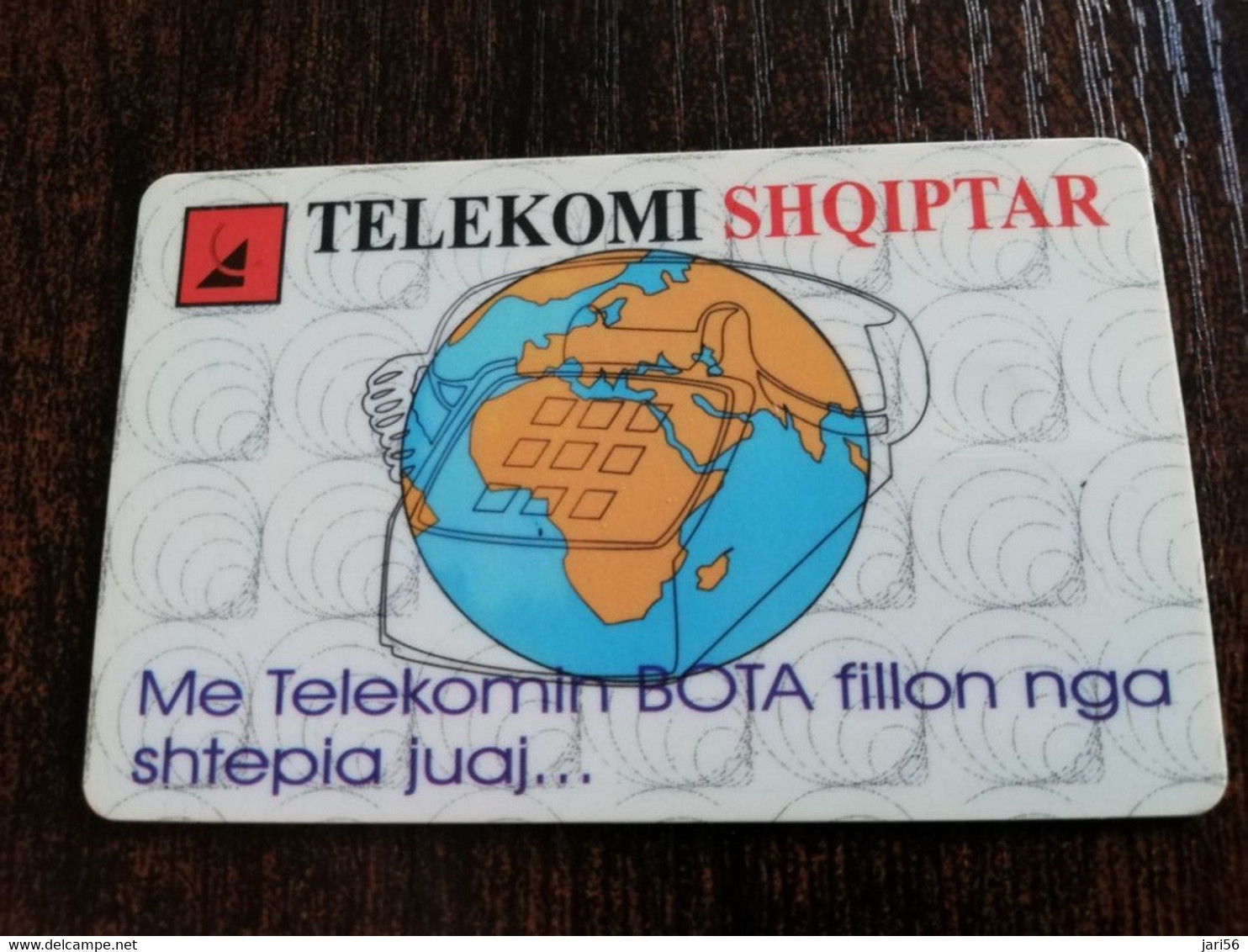 ALBANIA TELEKOMI SHQIPTAR  100  UNITS CHIPCARD /  **4338** - Albanien