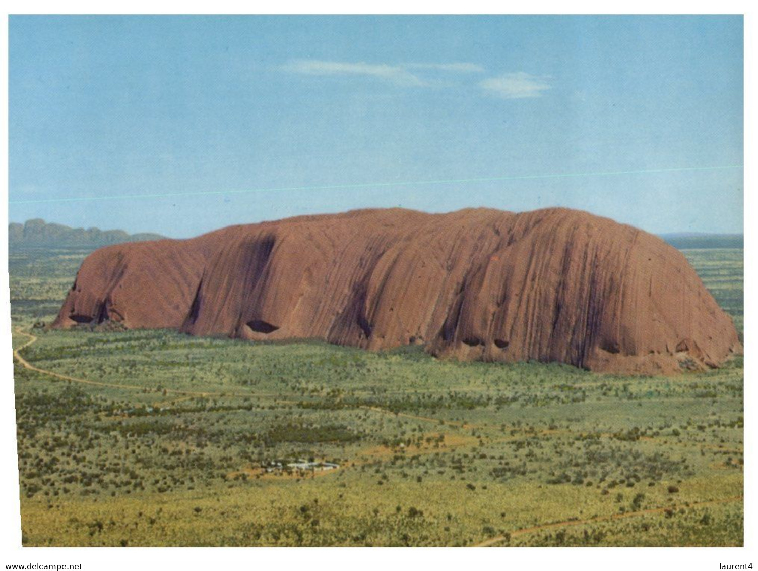 (BB 29) Australia - NT - Ayers Rock From The Air (ULURU) (NT30) - Uluru & The Olgas