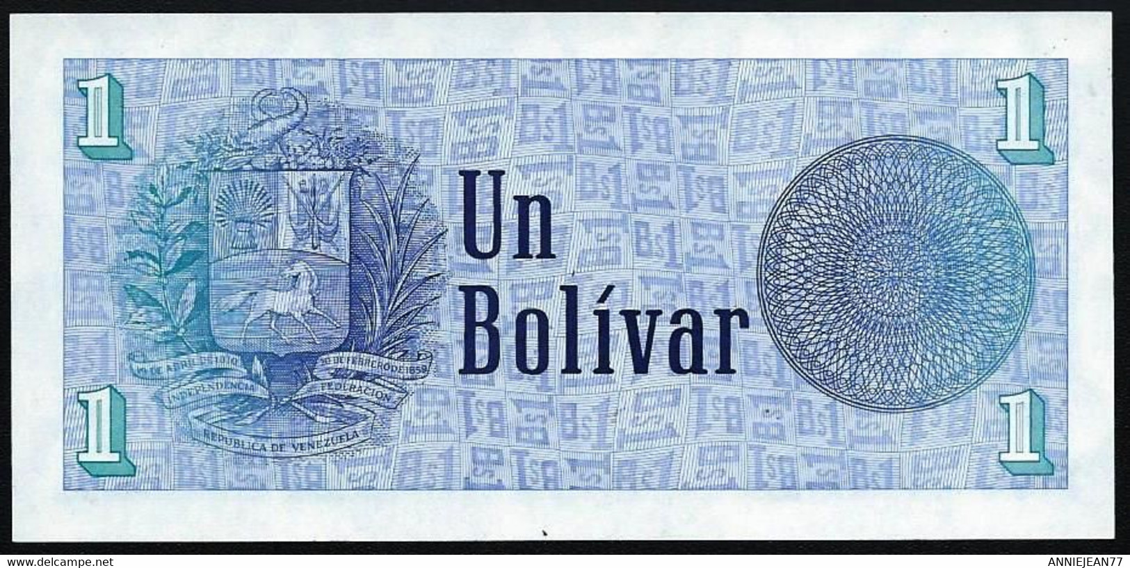 VENEZUELA - 1 BOLIVAR 1969 - UNC - Venezuela