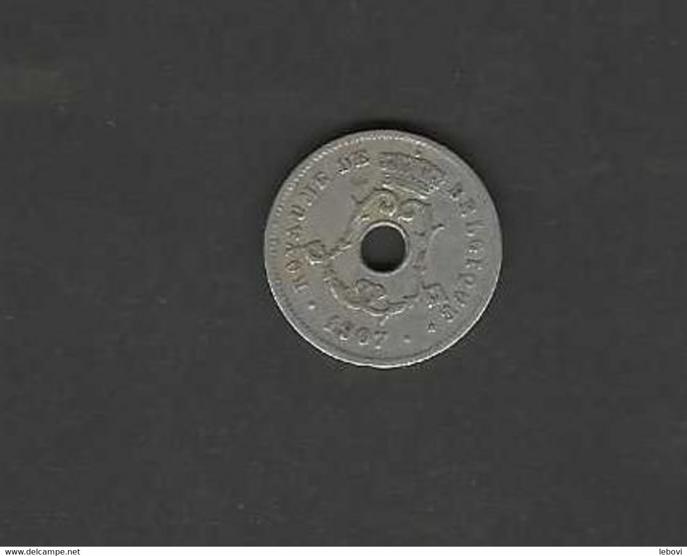 LEOPOLD II - 5 Centimes 1907 FR - 5 Cent