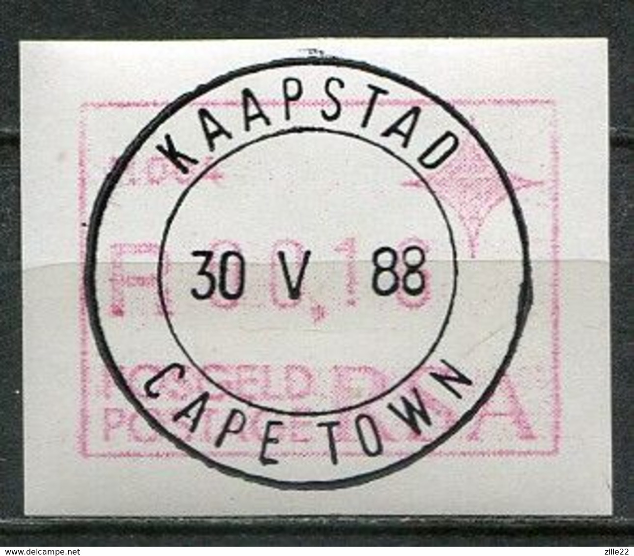 South Africa Südafrika Mi# ATM 3 Gestempelt/used CTO - P002-P026 Complete - Automatenmarken (Frama)