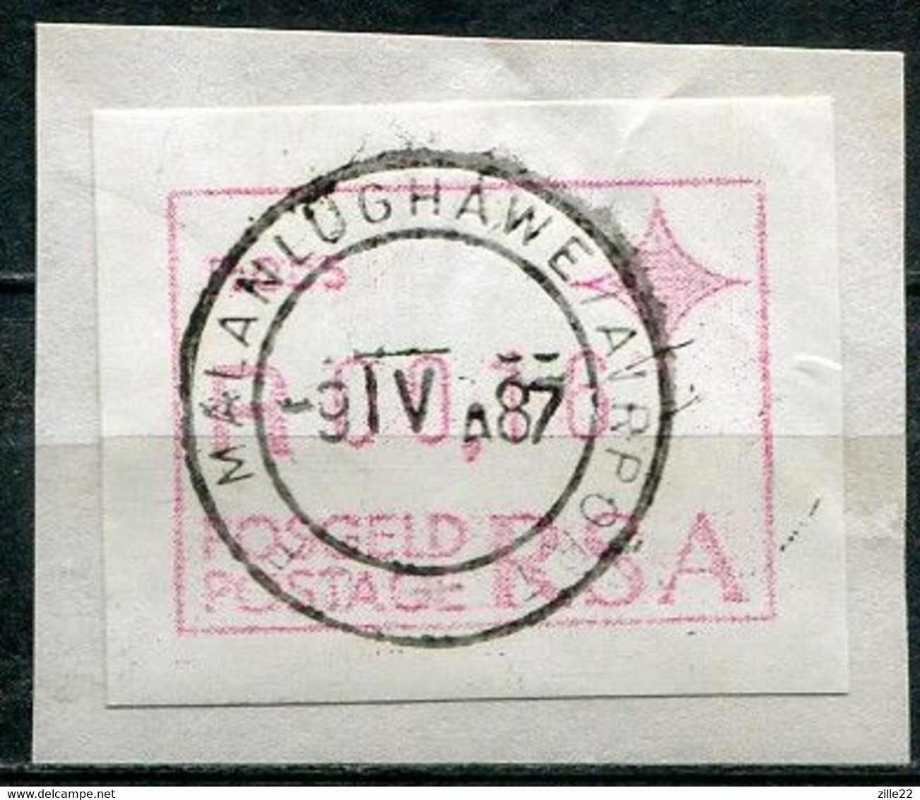 South Africa Südafrika Mi# ATM 3 Gestempelt/used CTO - P002-P026 Complete - Automatenmarken (Frama)