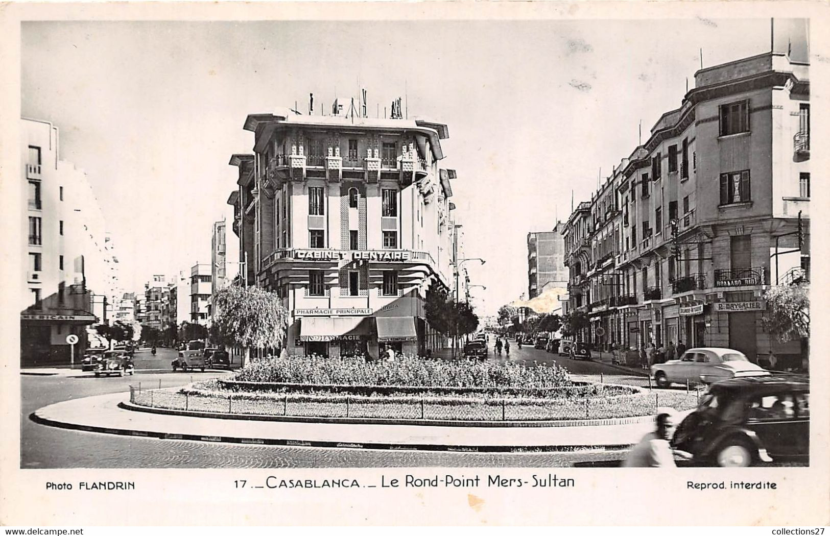 CASABLANCA- LE ROND-POINT MERS-SULTAN - Casablanca