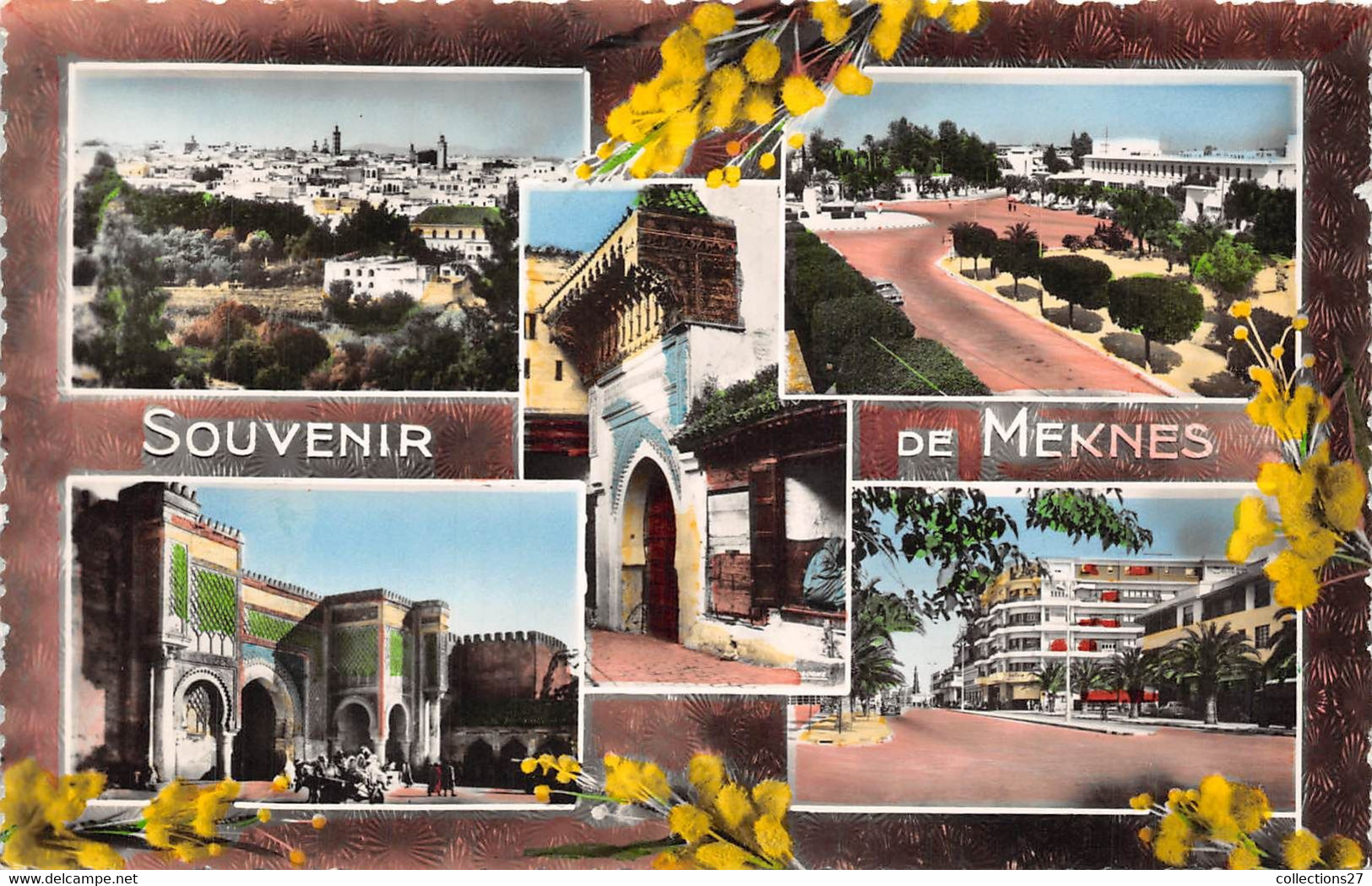MEKNES- SOUVENIR MULTIVUES - Meknès