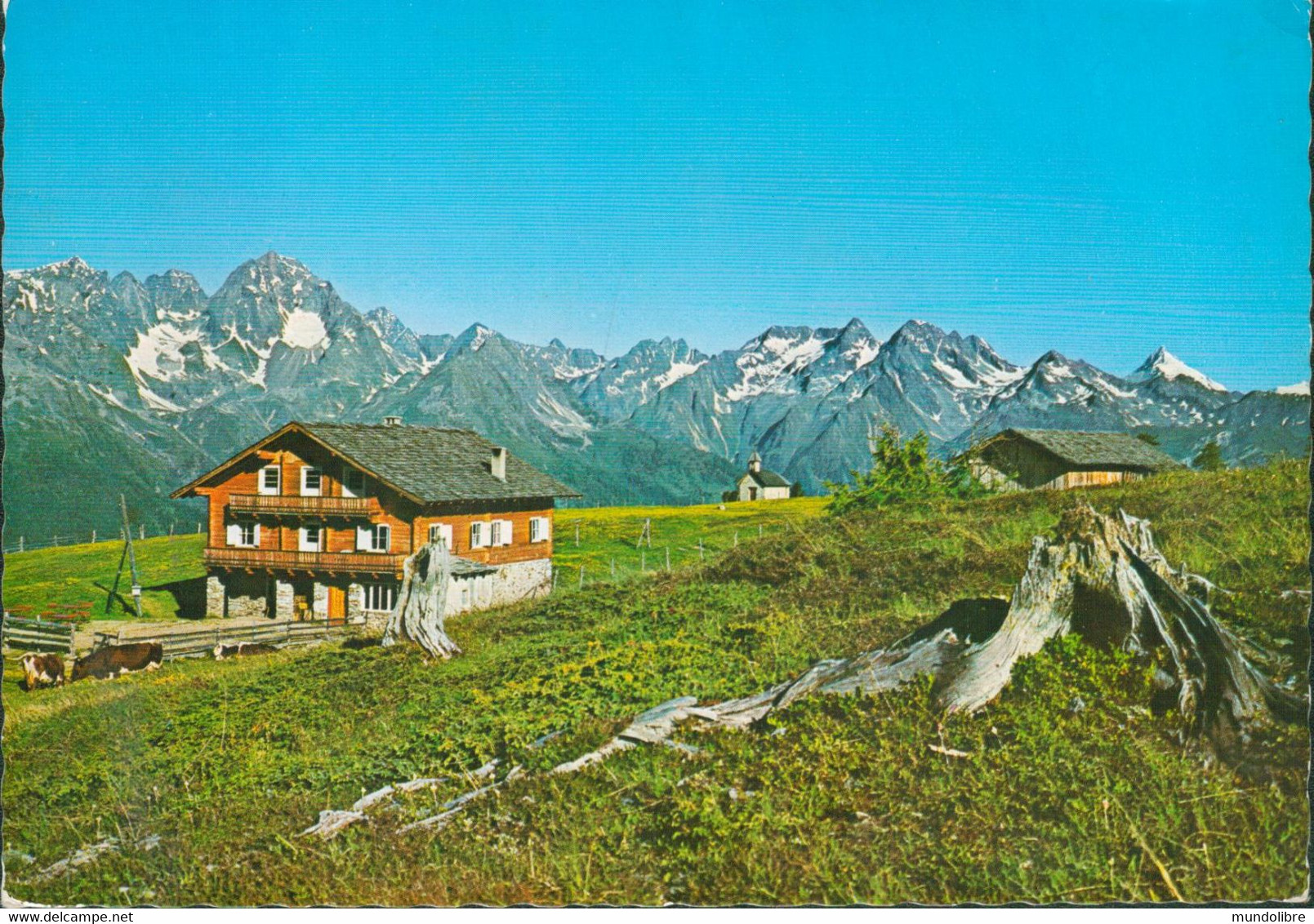 Österreich - KÄRNTEN / DÖLLACH, Mölltal, Alpengasthaus Glocknerblick Mit Grossglockner Und Schobergruppe - Purgstall An Der Erlauf