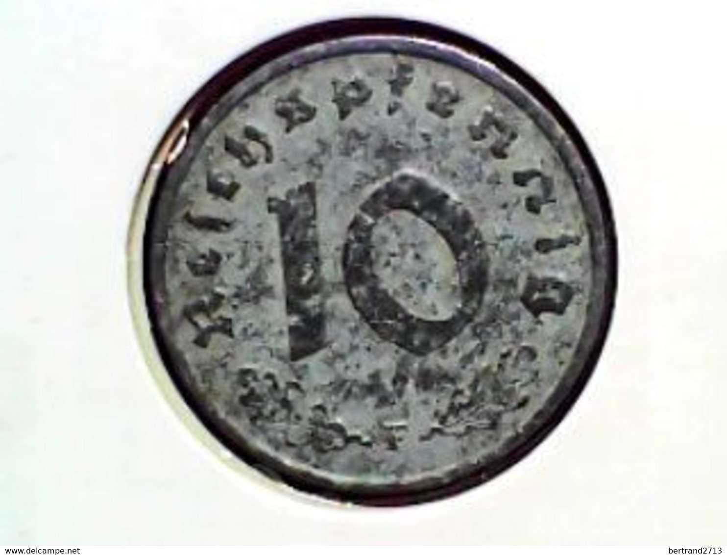 German Third Reich 10 Reichspfenning 1946F KM A104 - 10 Reichspfennig