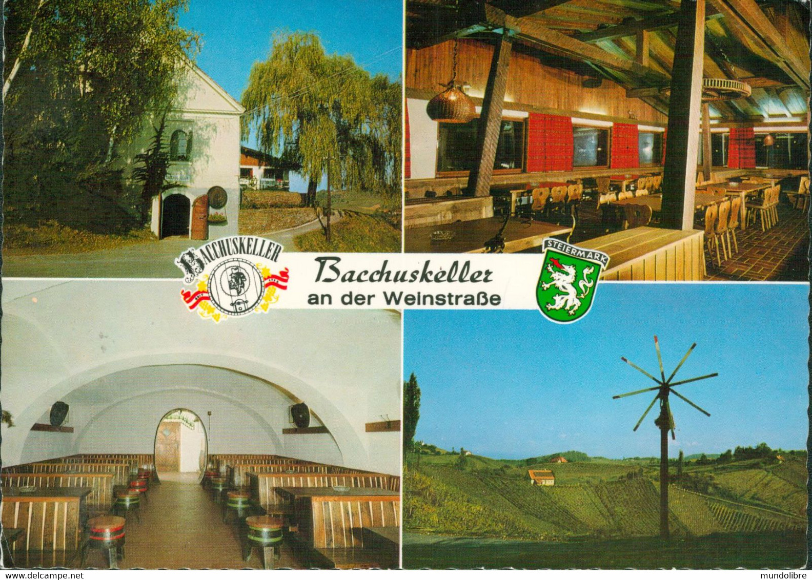 Österreich - STEIERMARK / STEIRISCHE WEINSTRASSE, Gamlitz, Bacchuskeller - Gamlitz