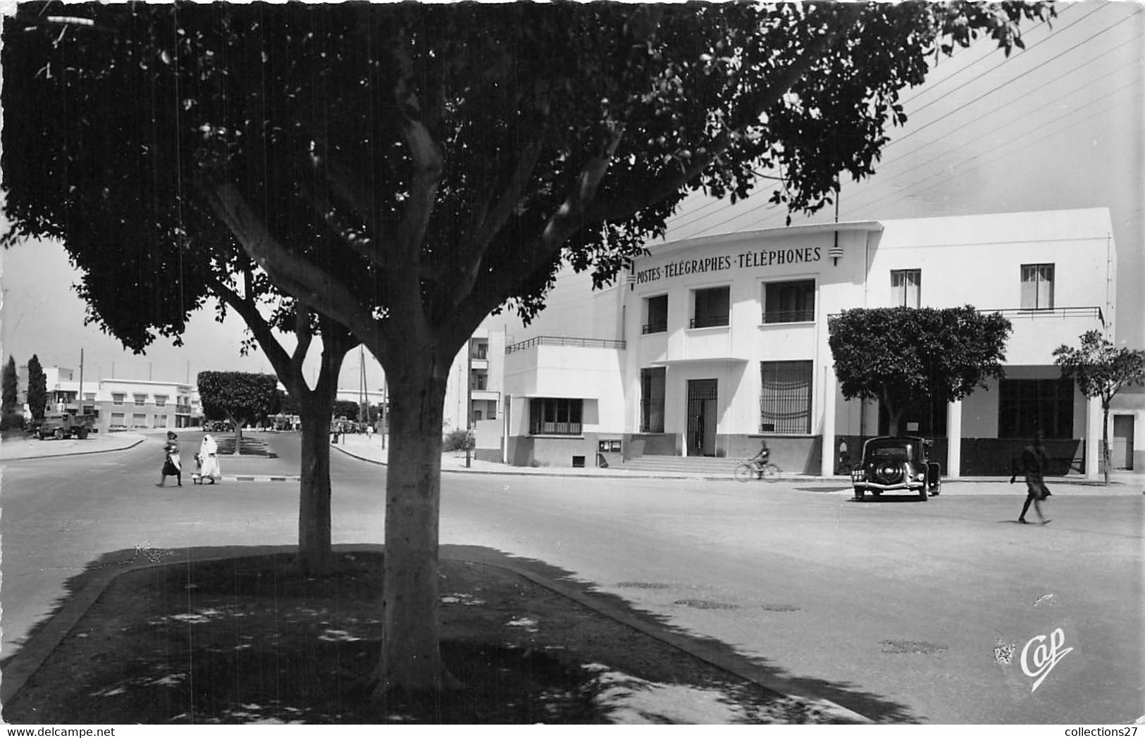 AGADIR-LA POSTE ET L'AVENUE LUCIEN SAINT - Agadir