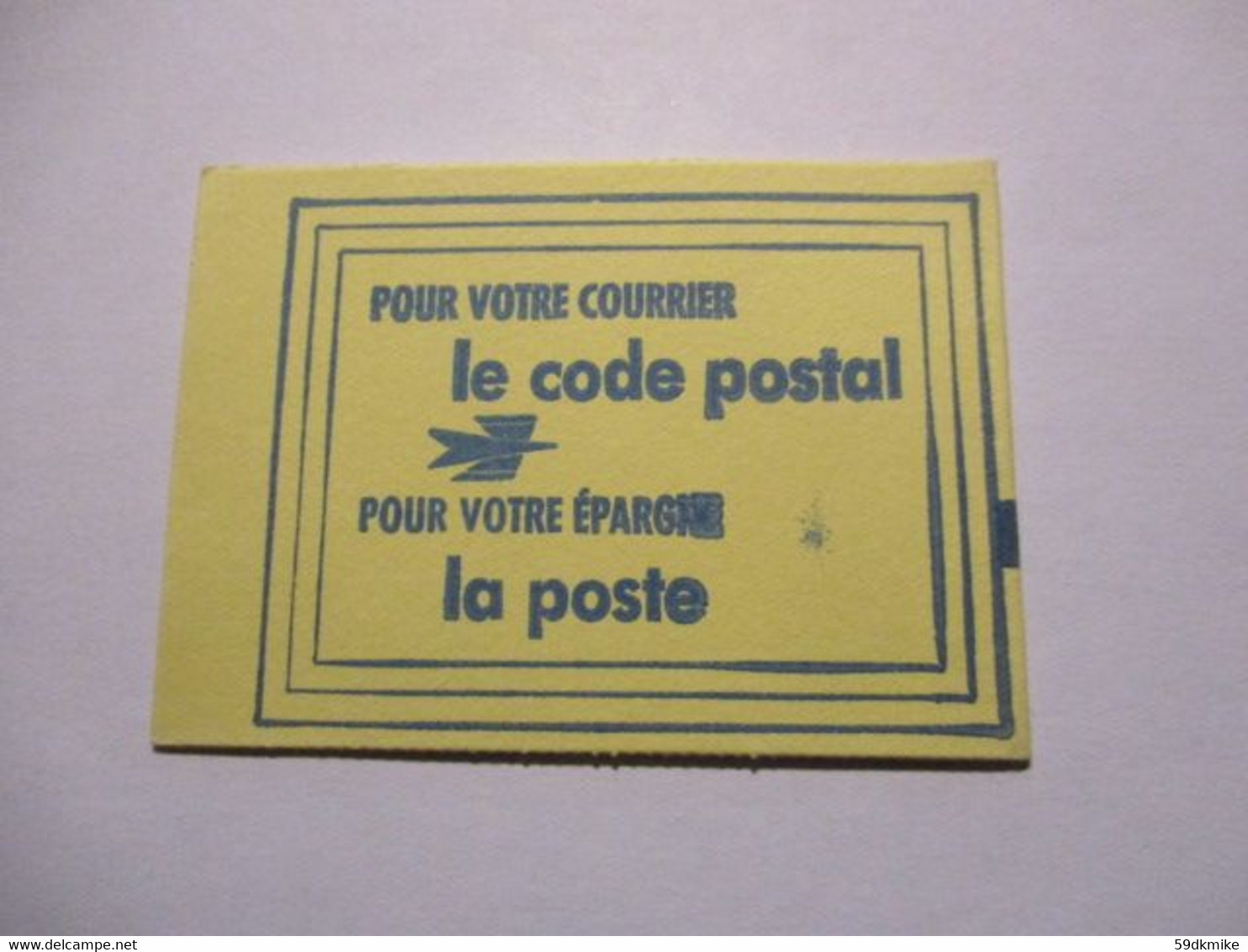 France Timbre *** Carnet Scellé Vignette De Code Postal 59640 Dunkerque - Other & Unclassified