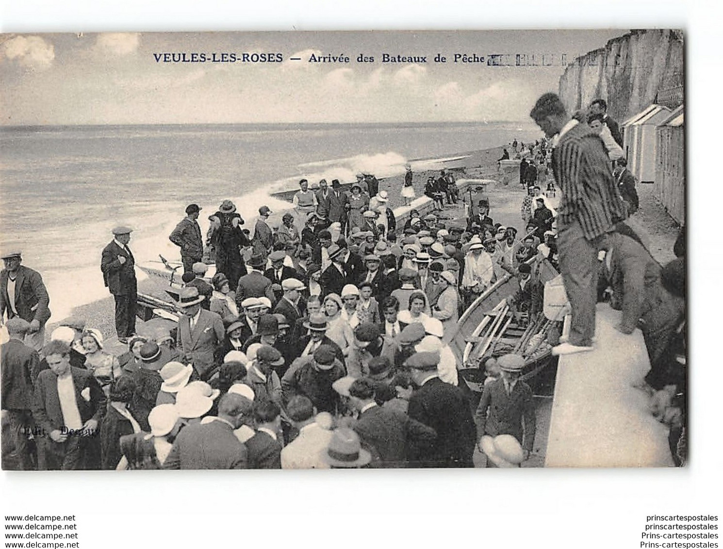 CPA 76 Veules Les Roses Arrivée Des Bateaux De Pêche - Veules Les Roses