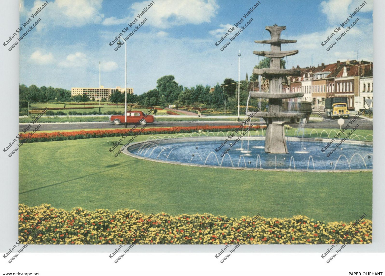 LIMBURG - VENLO, Fontein, Julianapark, Oldtimer - Venlo