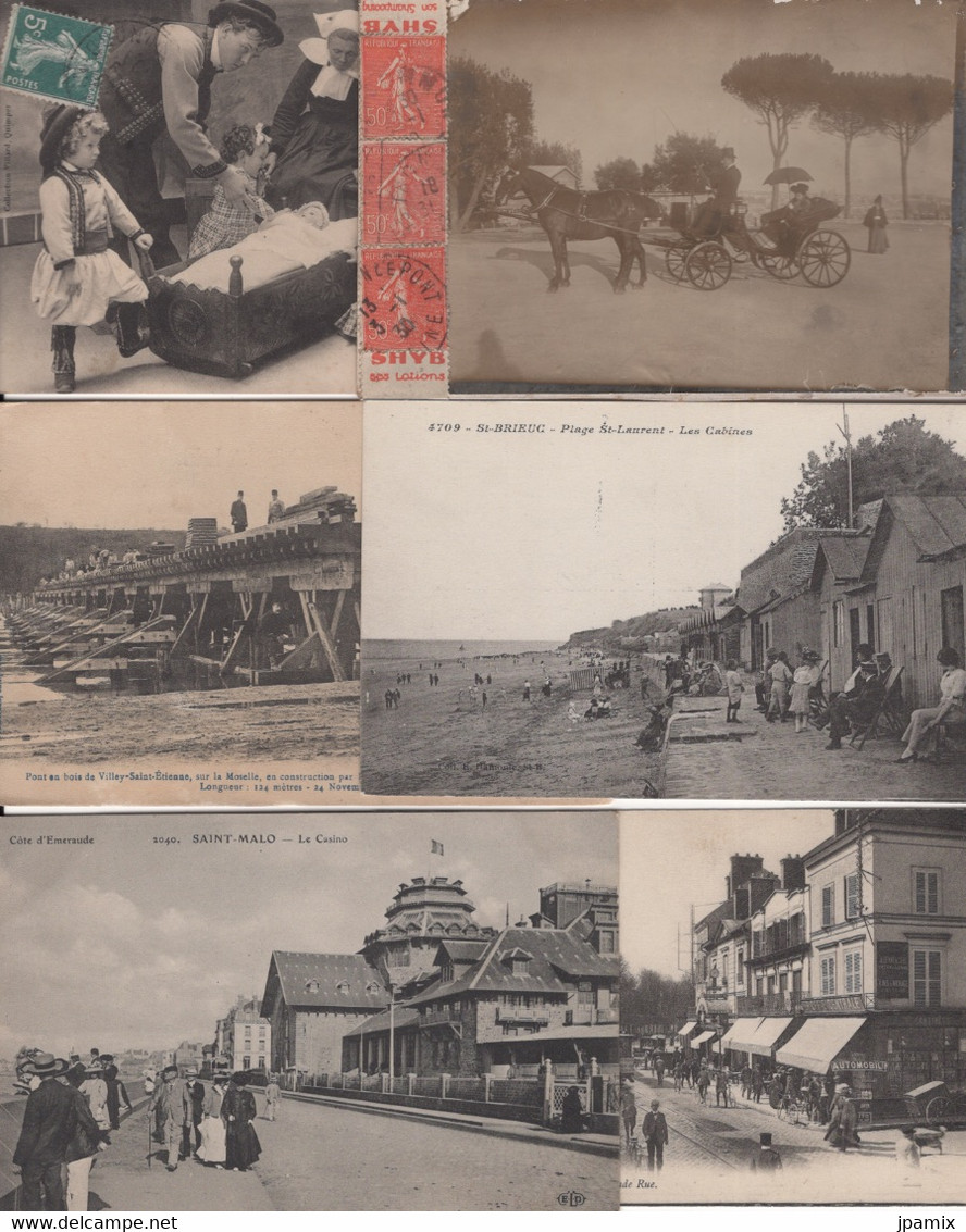 Lot De 200 Cartes Postales Anciennes  (CPA)  De France - 100 - 499 Postcards