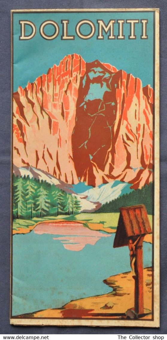 Carta DOLOMITI Edizione 1949 - "Dolomiti Agordine E Gruppi Viciniori" - Cartes Topographiques