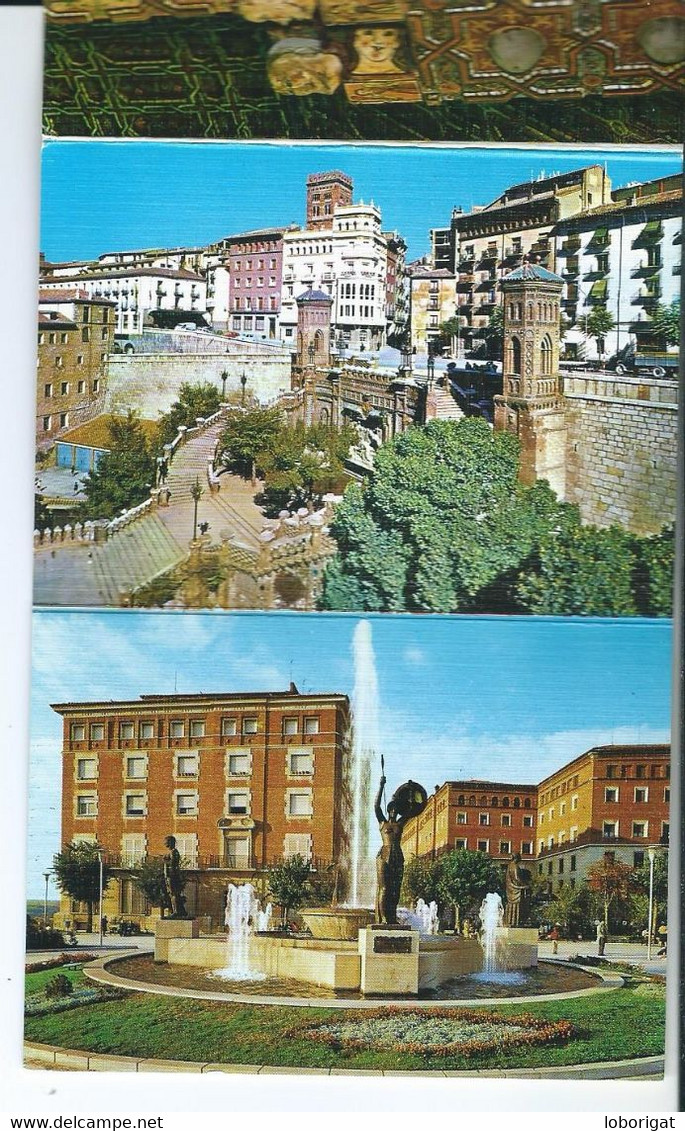 LIBRITO FLEXO DE POSTALES DE TERUEL, CIUDAD MUDEJAR.- TERUEL.- ( ESPAÑA ) - Teruel