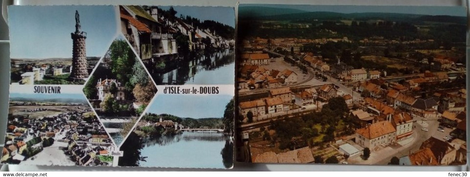 25 L'Isle Sur Le Doubs Lot De 3 Cpm - Isle Sur Le Doubs