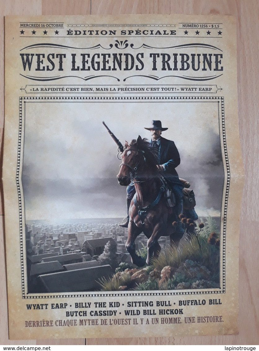 Dossier De Presse LORUSSO Giovanni Wyatt Earp's West Legends Tribune Soleil 2019 - Press Books