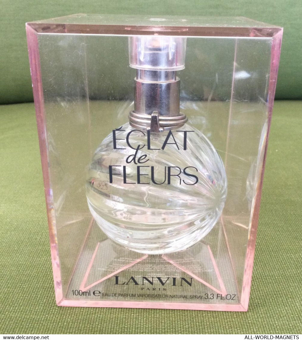 Empty Bottle Perfume Eclat De Fleurs, Eau De Parfum, 100 Ml, France - Flacons (vides)