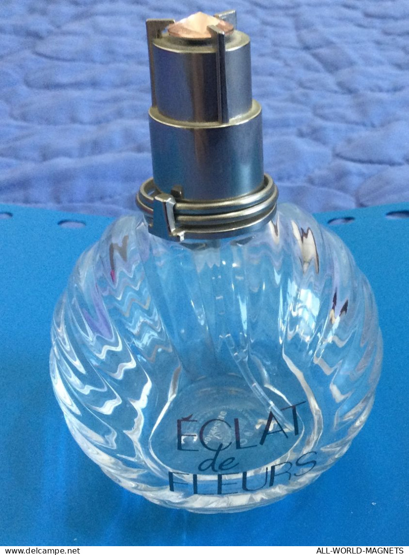 Empty Bottle Perfume Eclat De Fleurs, Eau De Parfum, 100 Ml, France - Flakons (leer)