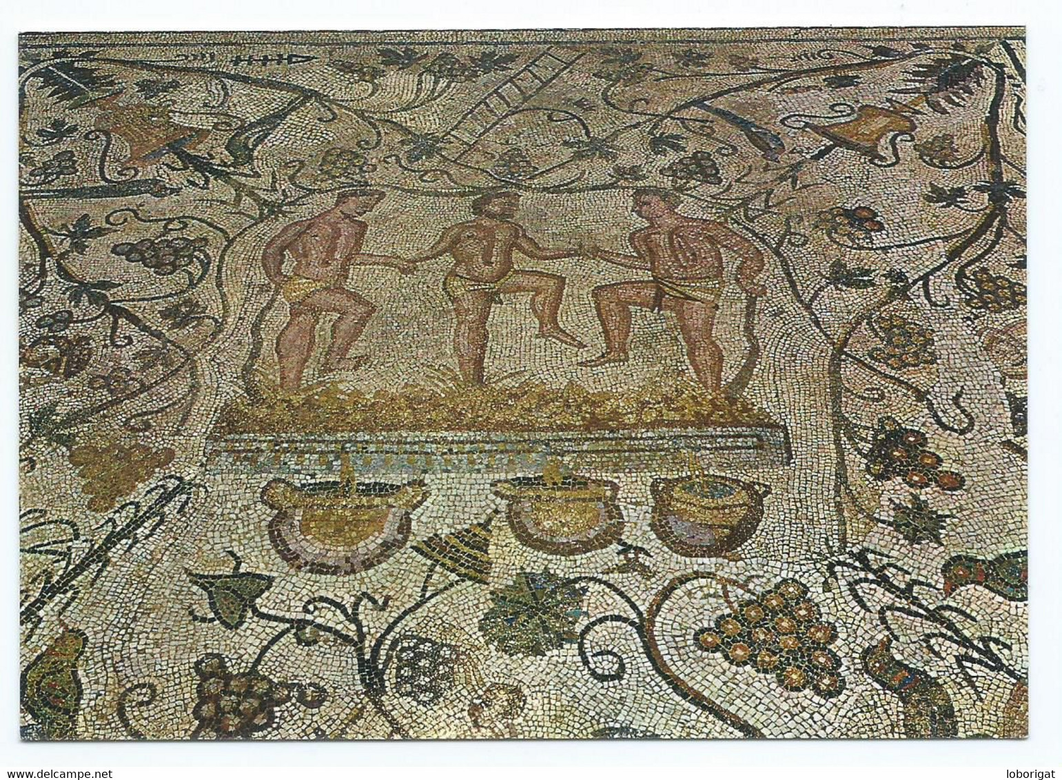 MOSÁICO ROMANO LLAMADO DE OTOÑO / ROMAN MOSAIC CALLED AUTUMM.- MERIDA.- ( ESPAÑA ) - Mérida