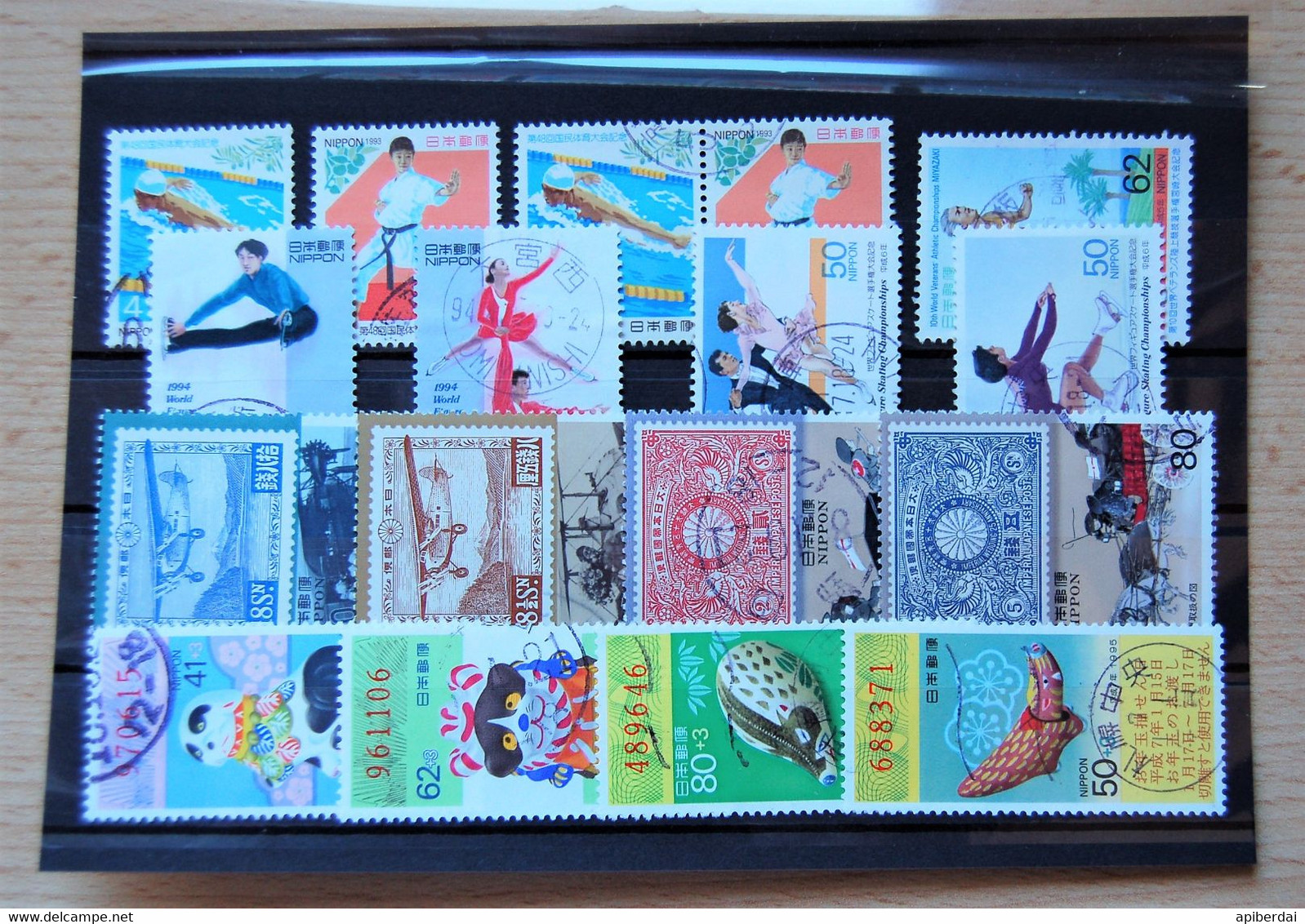 Japan Japon - Small Batch Of 17 Stamps Used - Collezioni & Lotti