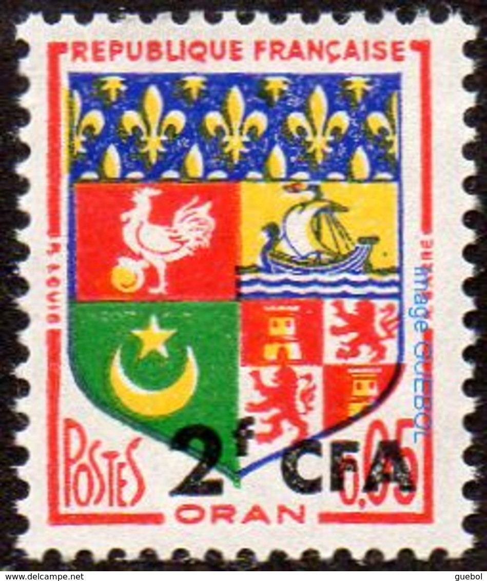 Réunion N° 343 ** Blason - Armoiries D'Oran - Unused Stamps