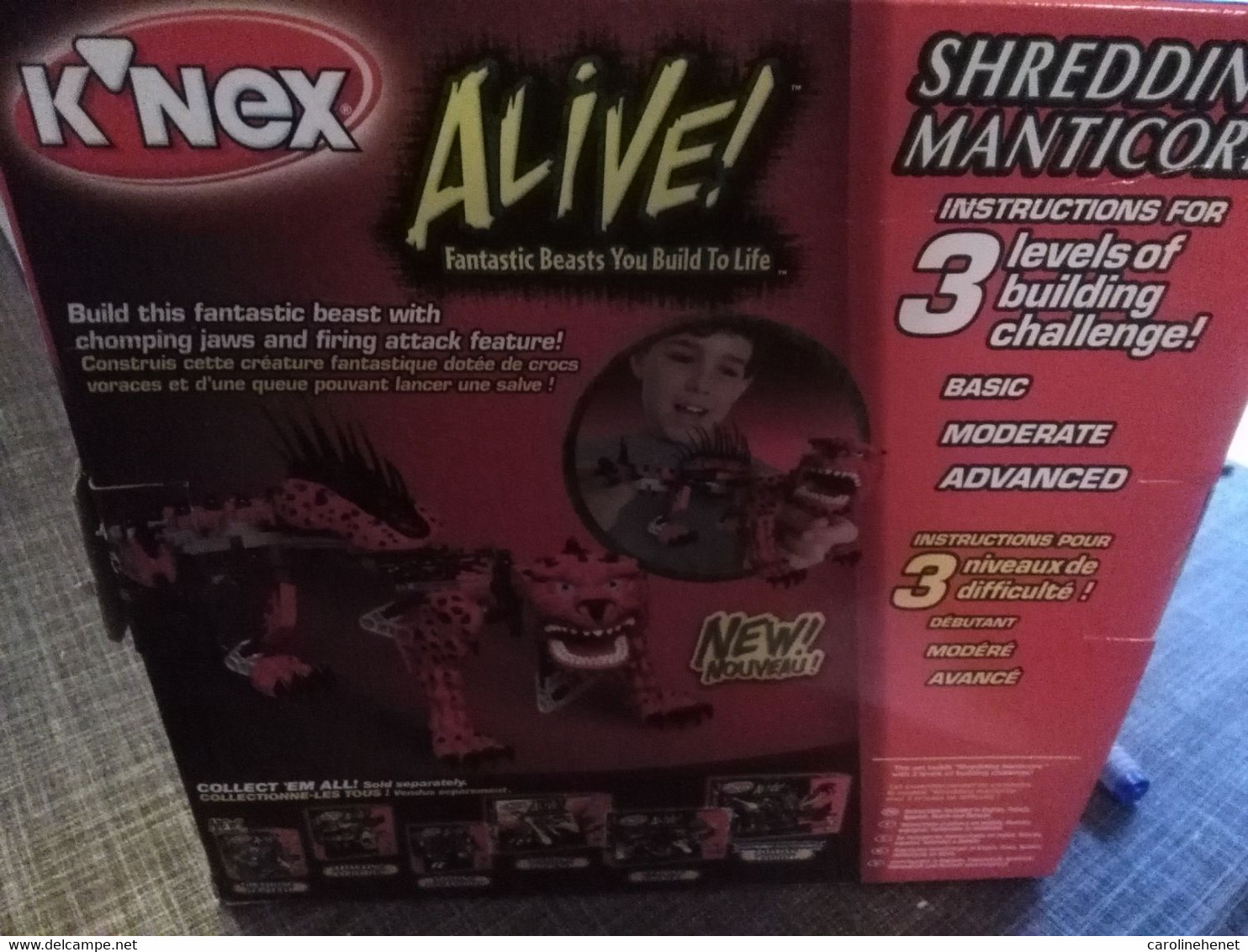 K'nex Alive! (Shredding Manticore) - K'nex