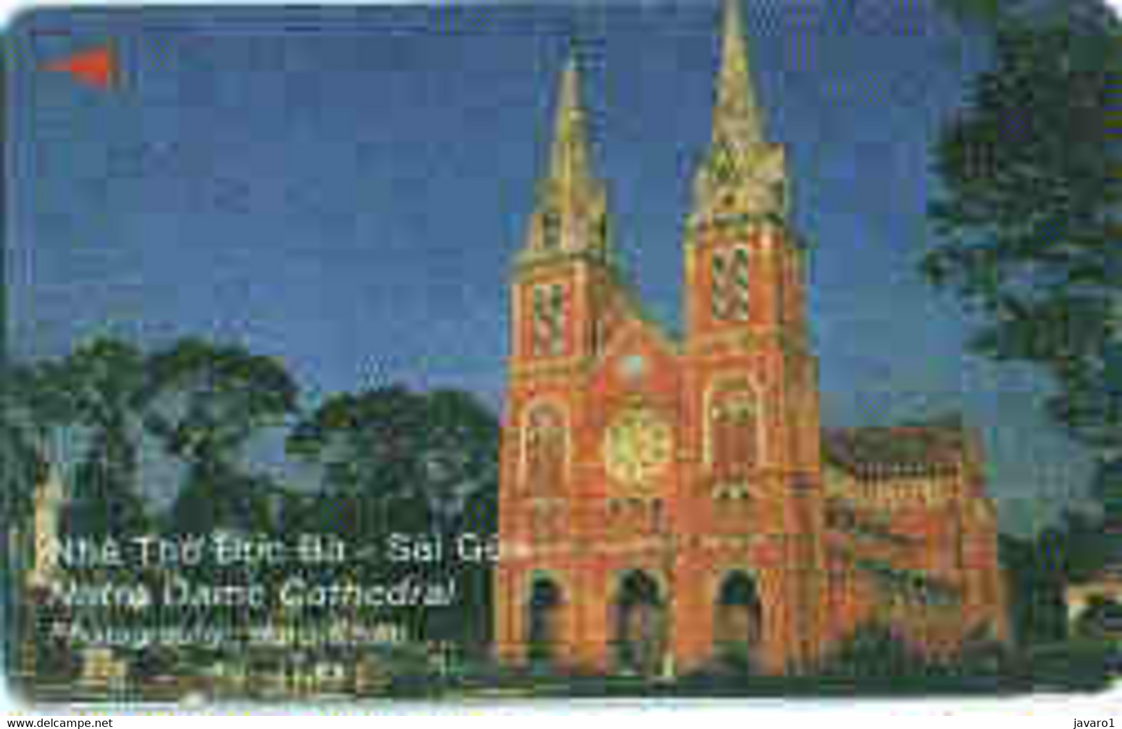 VIETNAM : UP07C 60 NOTRE DAME CATEDRAL USED - Vietnam