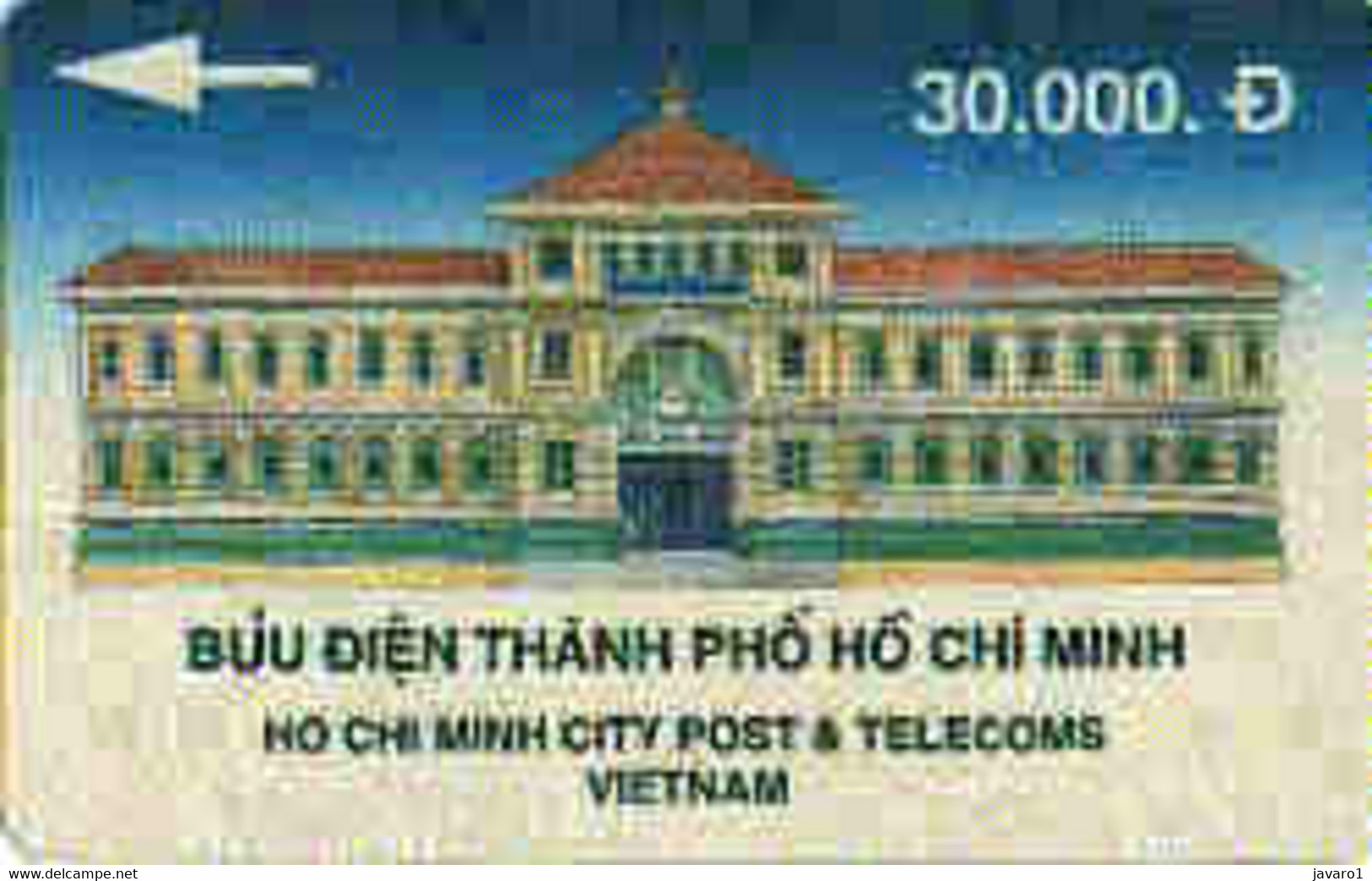 VIETNAM : M001V2A 30 TELECOM HOUSE  2VTNA USED - Viêt-Nam