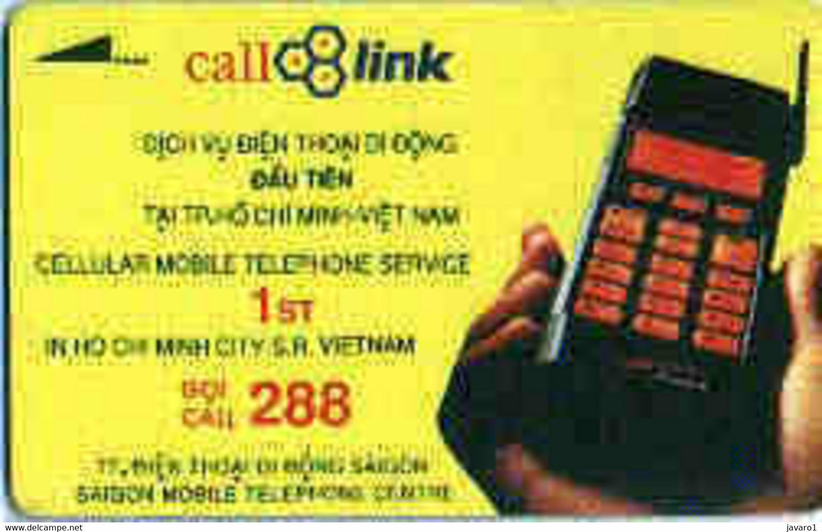 VIETNAM : M19A 30 CALL-LINK 288 USED - Vietnam