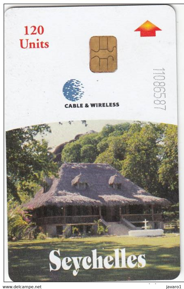 SEYCHELLES : SEYS02A 120 Plantation House Grand Kaz Rev. CPI 2023613 USED - Seychelles