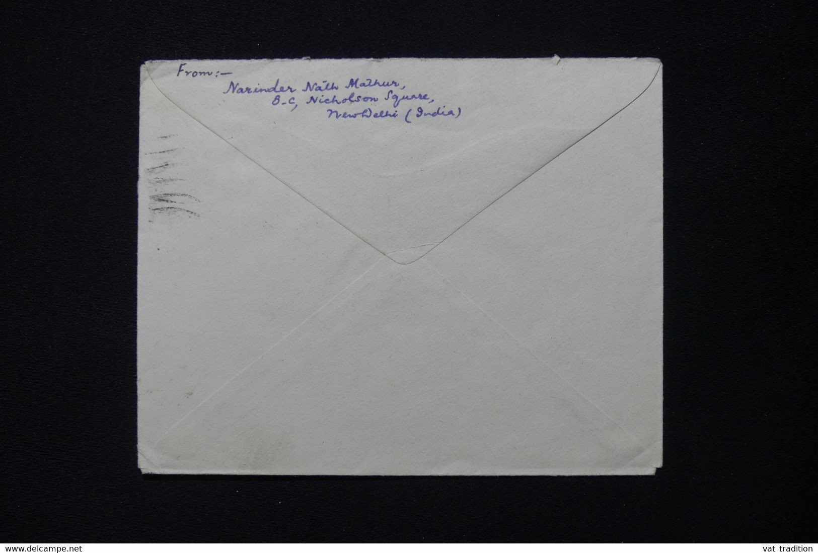 INDE -Entier Postal + Compléments De New Delhi Pour L'Allemagne - L 82918 - Buste