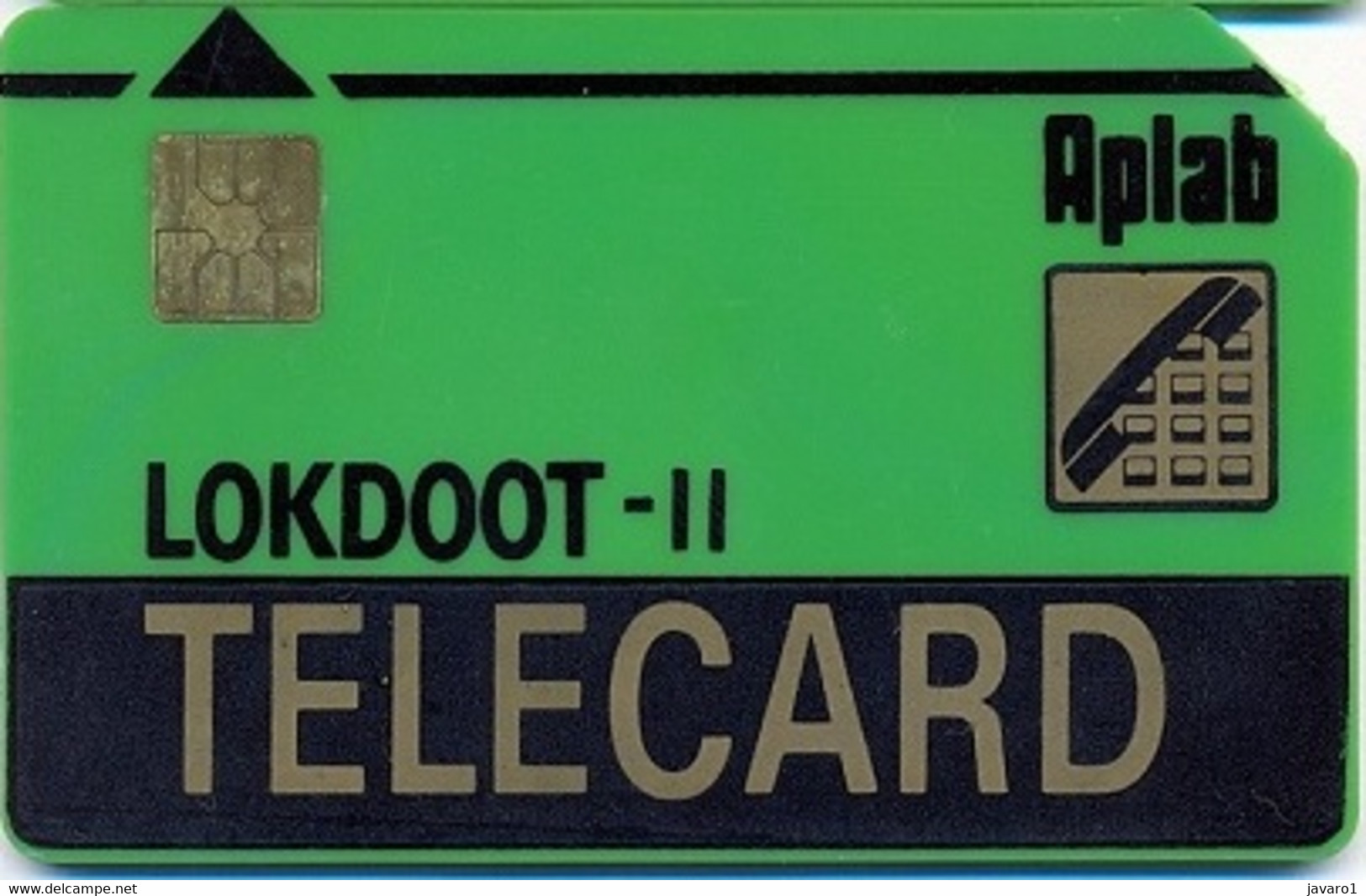 INDIA : APL-GR02 LOKDOOT-II Green Aplab Chip USED - Inde