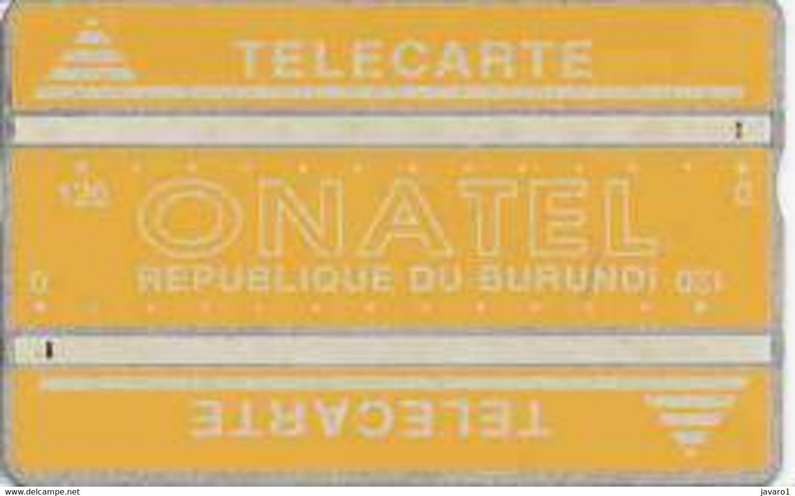 BURUNDI : 06A  (1) 240u Yellow 406A (Printed 1000 !!) USED - Burundi