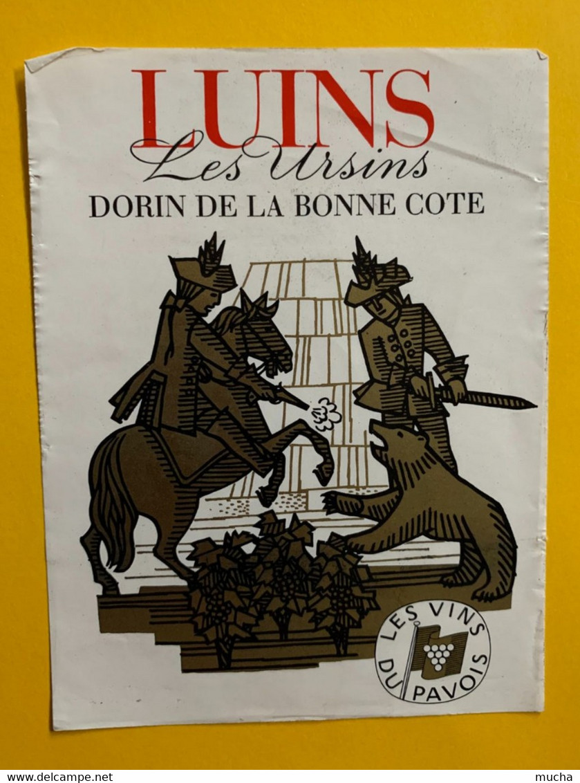 17766 -  Luins Les Ursins Les Vins Du Pavois Chasse à L'Ours Au Pistolet - Caza
