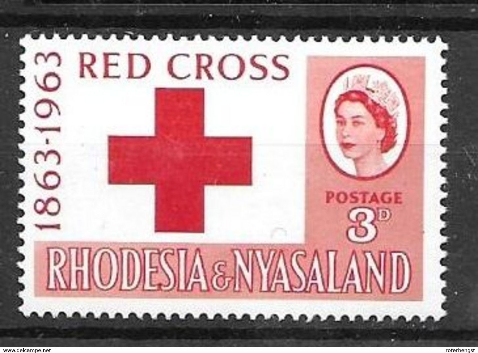 Rhodesia Mlh * Red Cross - Rhodésie & Nyasaland (1954-1963)