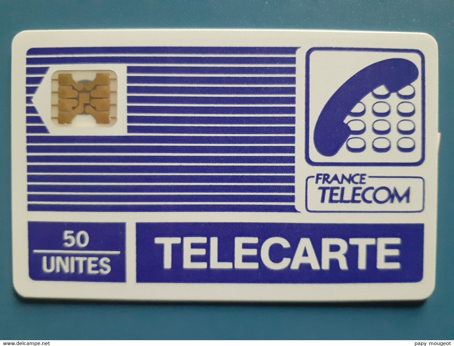 Py17 SC4ob 50 Unités Logo France Telecom N°7820 Peu Lisible Embouti En Bas à Droite - Pyjamas'
