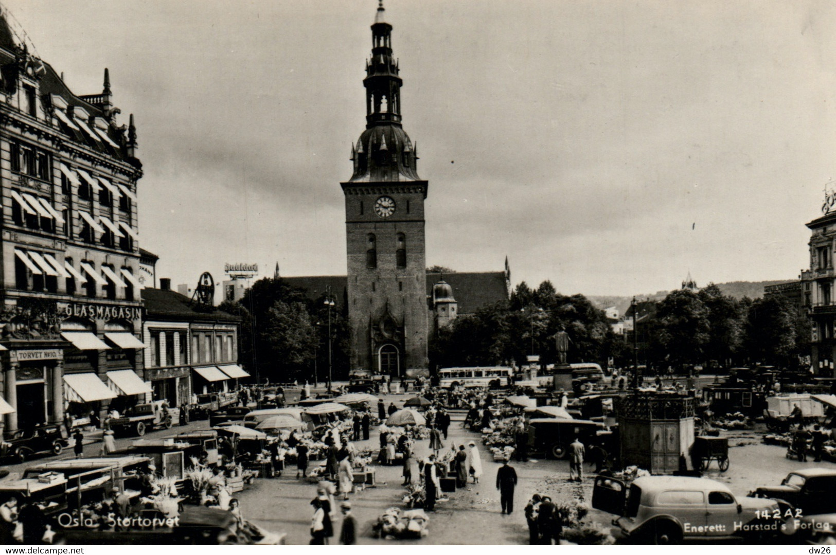 Norway (Norge, Norvège) Oslo - Stortorvet, Marked (Grande Place Du Marché) - Norwegen