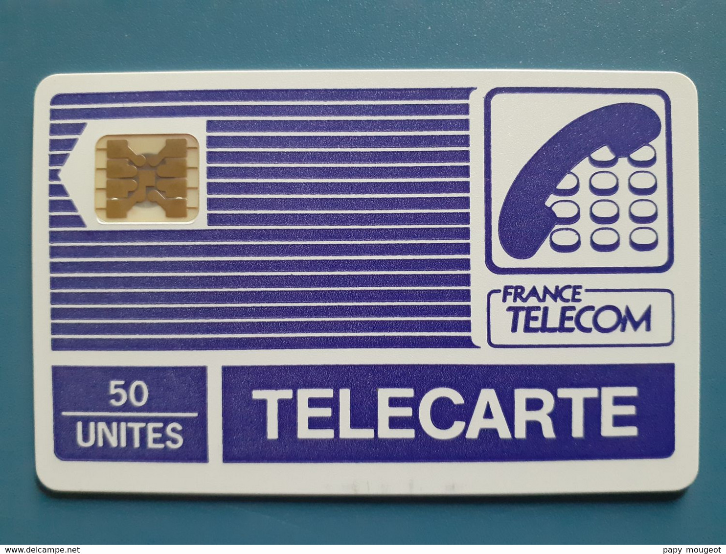 Py17 SC4ob 50 Unités Logo France Telecom N°8256 Peu Lisible Embouti En Bas à Droite - Pyjamas'