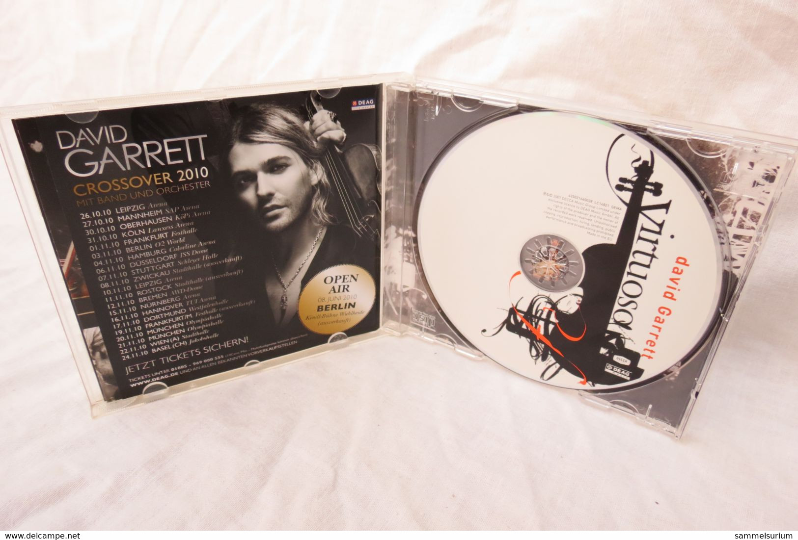 CD "David Garrett" Virtuoso - Instrumental