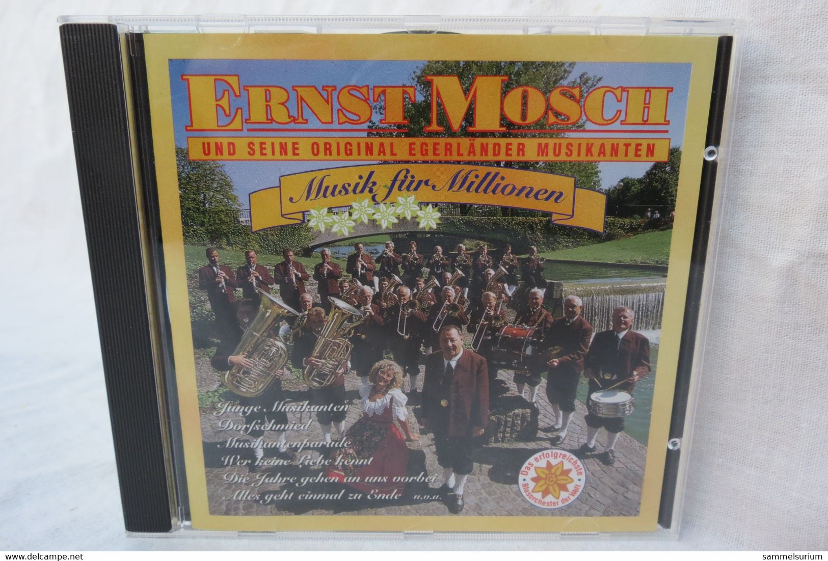 CD "Ernst Mosch Und Seine Original Egerländer Musikanten" Musik Für Millionen - Otros - Canción Alemana
