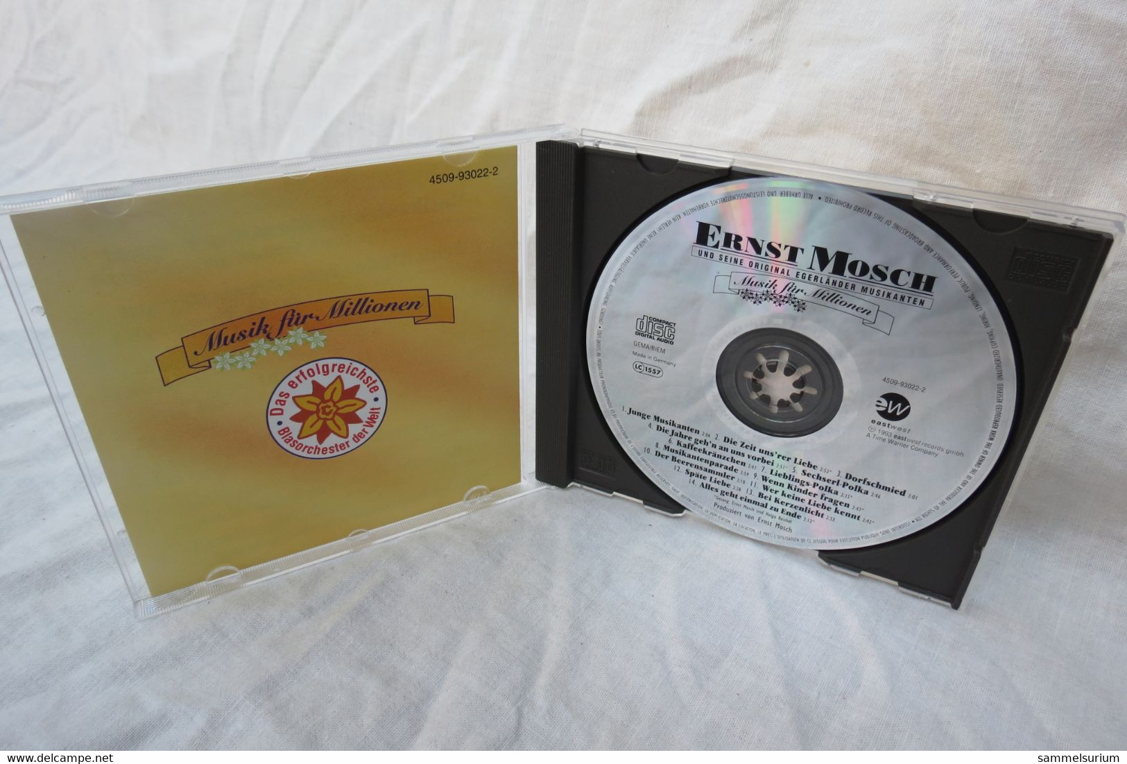 CD "Ernst Mosch Und Seine Original Egerländer Musikanten" Musik Für Millionen - Sonstige - Deutsche Musik