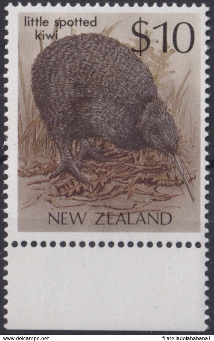 F-EX21227 NEW ZEALAND MNH 1988 10$ KIWI BIRD AVES PAJAROS OISEAUX VÖGEL. - Kiwi