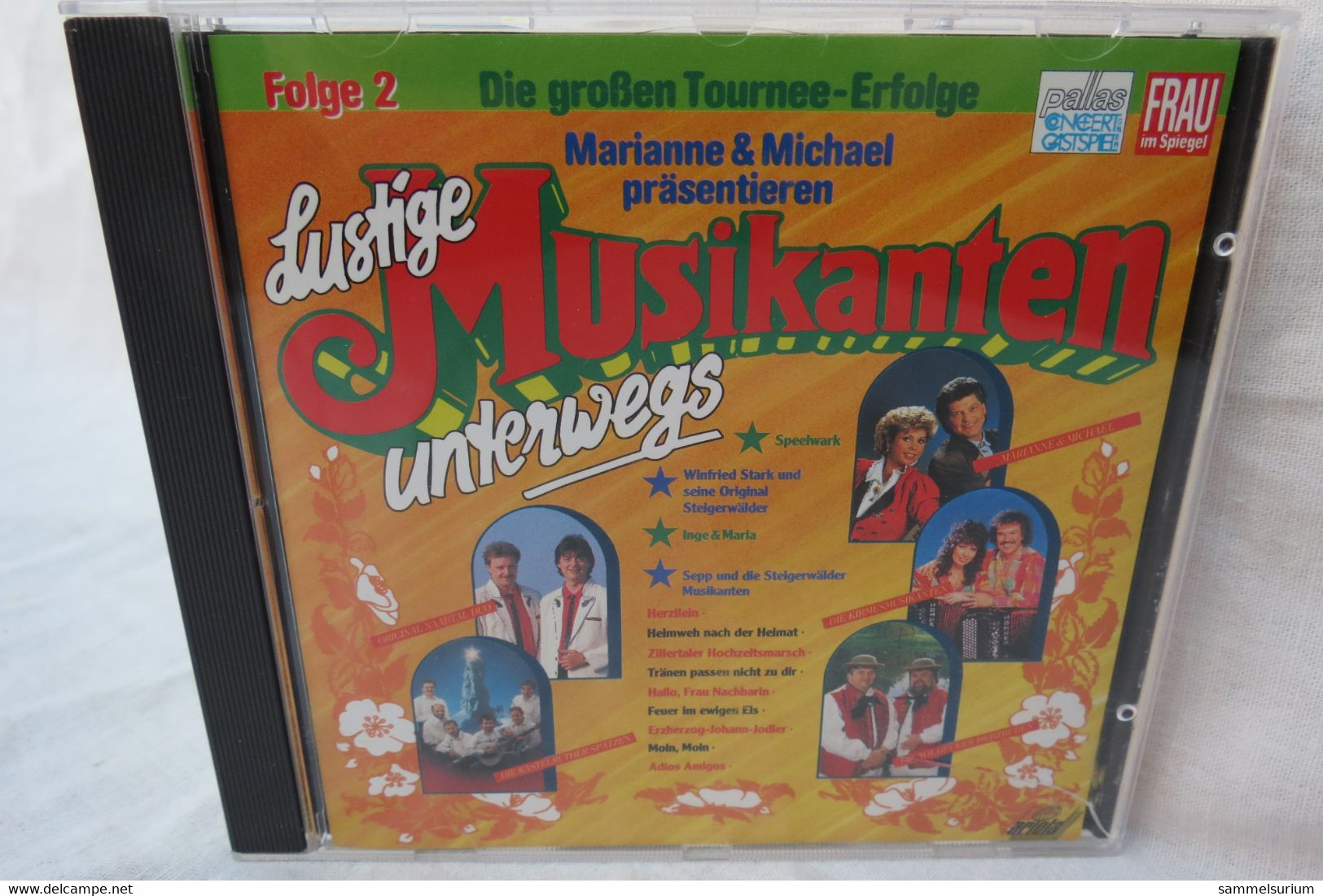 CD "Lustige Musikanten Unterwegs" Marianne & Michael Präsentieren Die Grossen Tournee-Erfolge, Folge 2 - Otros - Canción Alemana