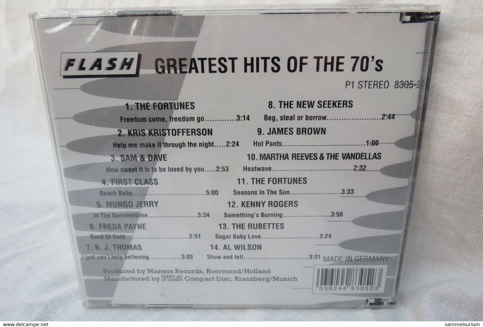 CD "Greatest Hits 70's" Diverse Interpreten - Compilaties