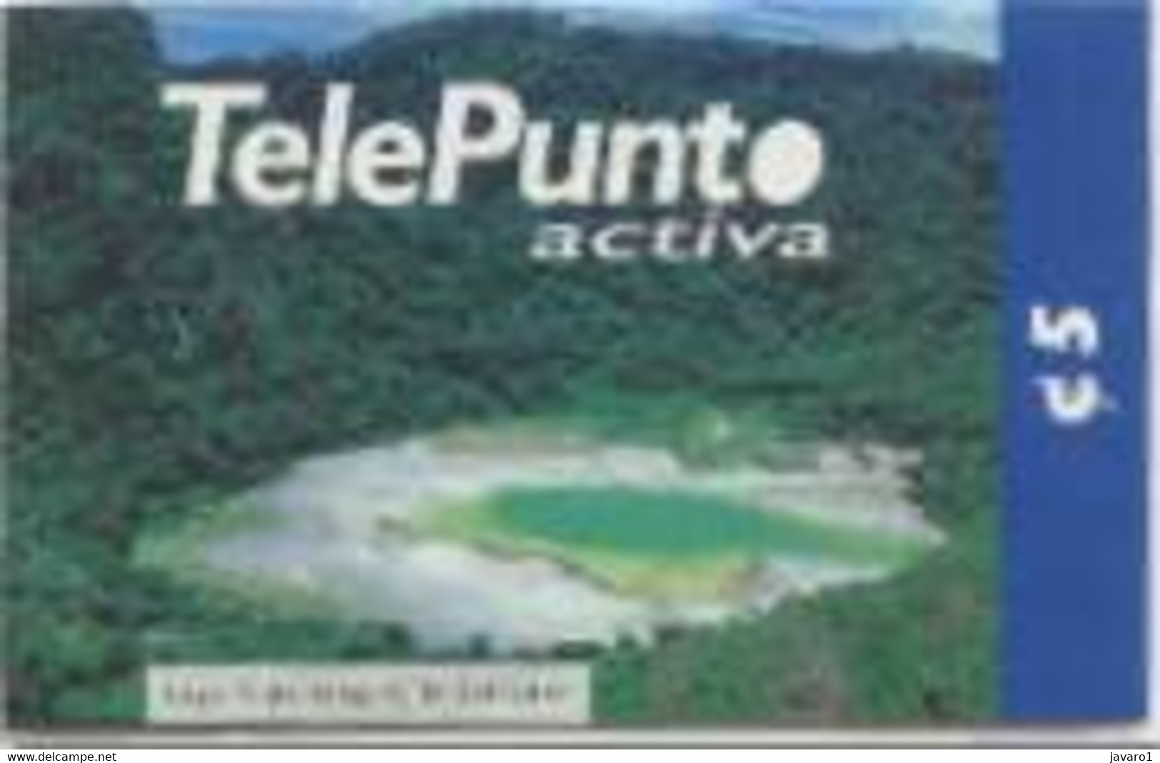 ELSALVADOR : ELSR01 C5 Laguna De Alegria TELEPUNTO MINT - El Salvador