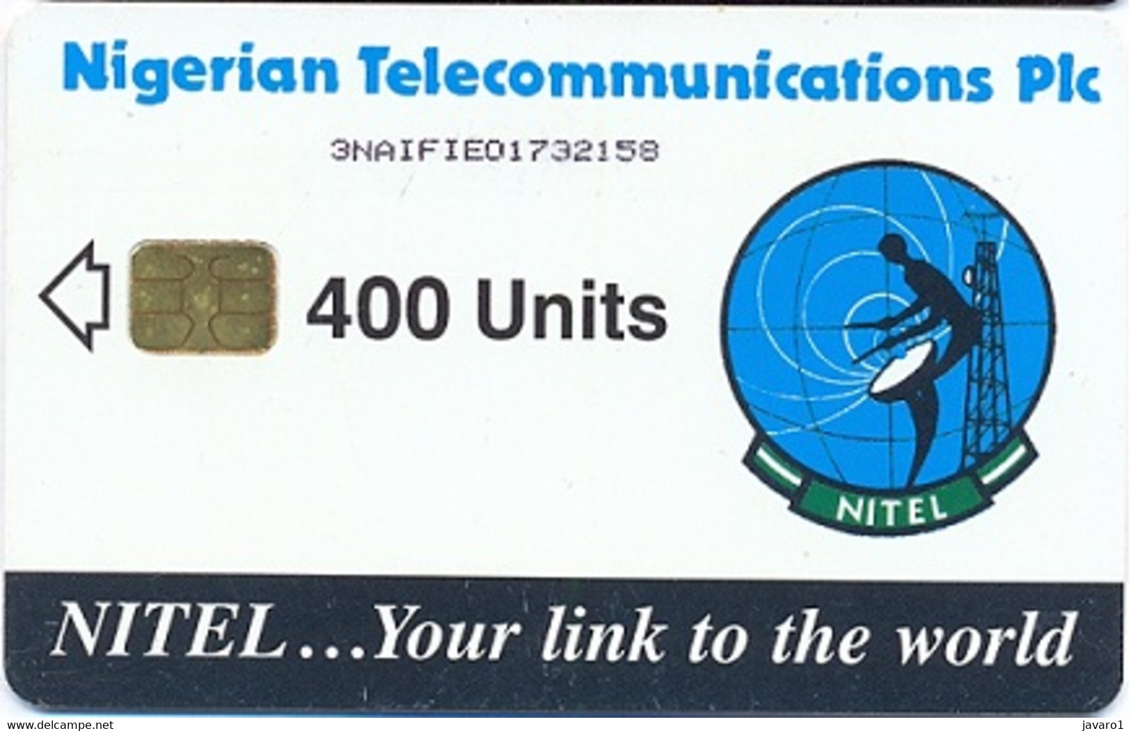 NIGERIA : NGA18D 400 U. PLC Satellite SIE35 3NAIFIE USED - Nigeria