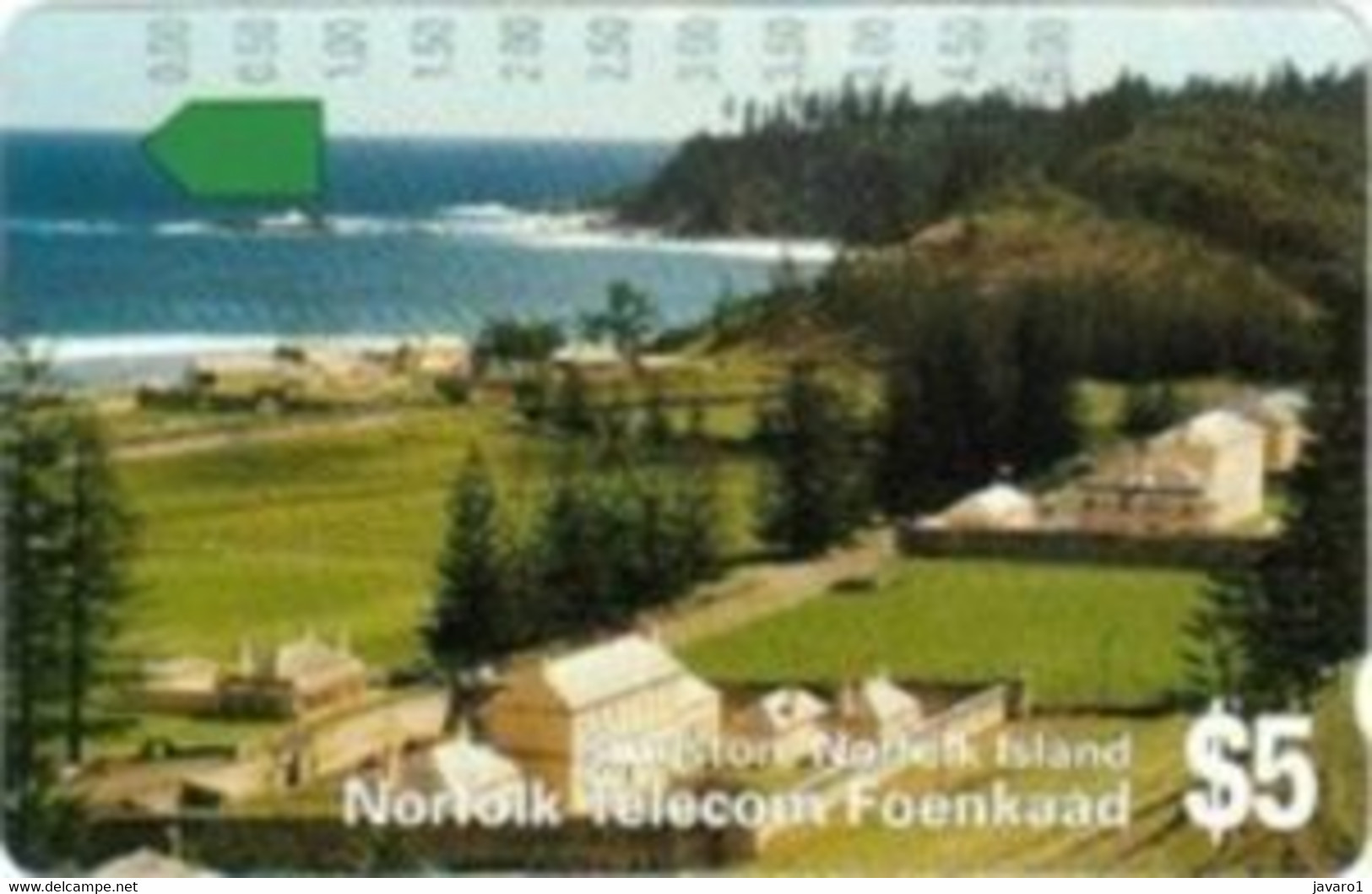 NORFOLK : NOF01 $5  Norfolk Island Kingston SCC Issue MINT - Isla Norfolk